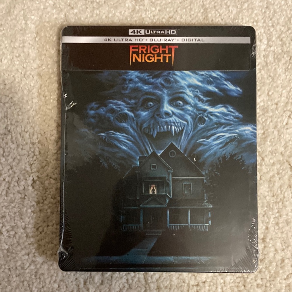 FRIGHT NIGHT (1985 version) 4KultraHD 35th Anniversary Edition Steelbook